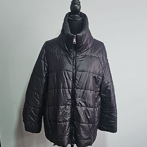 Women's Black Puffer Jacket